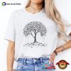 Dark Tree Of Life Love Tree  Shirt
