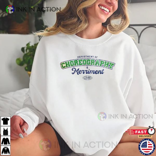 Department Of Choreography And Merriment Lumon Industries T-shirt
