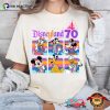 Disneyland Resort 70th Anniversary Mickey And Friends Comfort Colors T-shirt