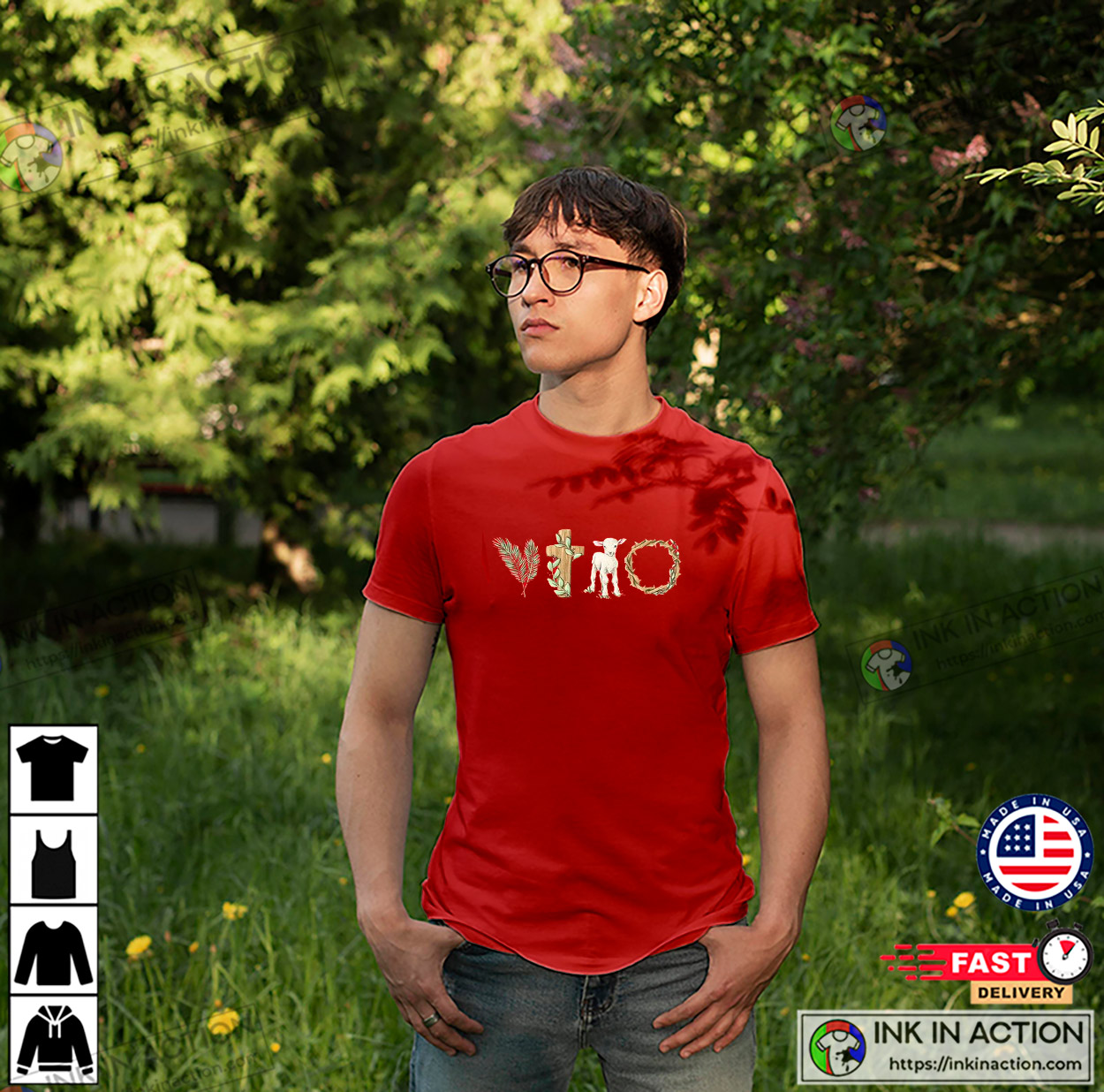 Easter He Is Risen Jesus Christian T-shirt Easter He Is Risen Jesus Christian T-shirt