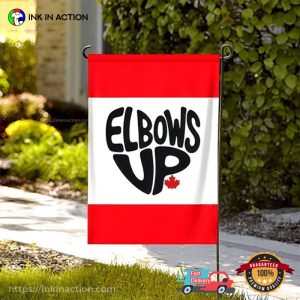 Elbows Up Canada Proud Canadian Flag 2
