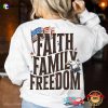 Faith Family Freedom USA Flag Shirt