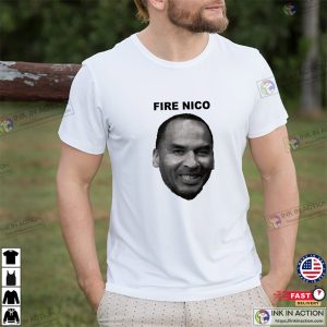 Fire Nico Face Funny t shirt 3
