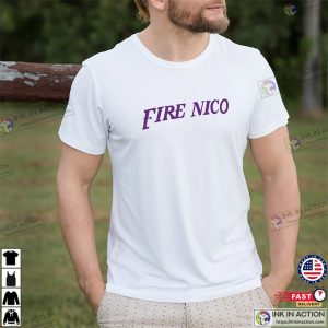 Fire Nico Unisex T shirt 3
