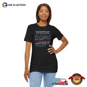 Freedom Of Speech Quote Shirt