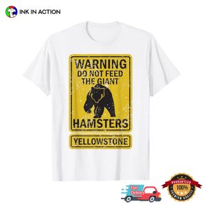 Grizzly Brown Bear Warning Funny Yellowstone National Park T shirt 3