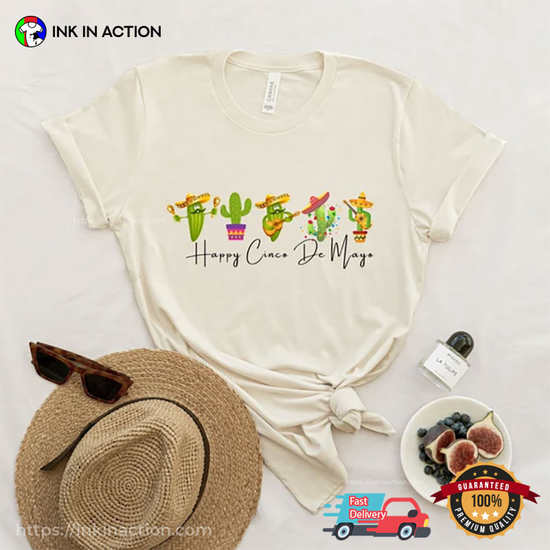 Cute Happy Cinco De Mayo T-Shirt Cute Happy Cinco De Mayo T-Shirt