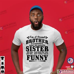 Happy National Brothers And Sisters Day Quote Shirt
