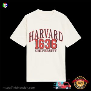 Harvard 1636 University Slogan T-shirt