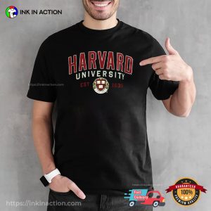 Harvard University Est 1636 Unisex T shirt 3