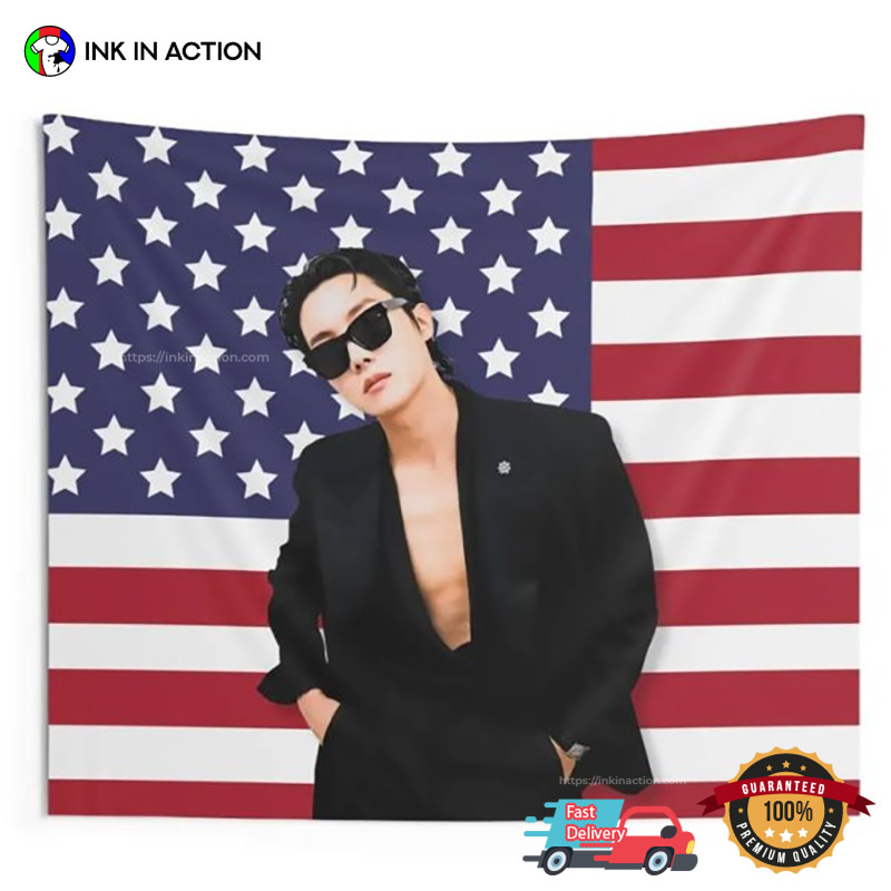 J Hope Kpop American Flag J Hope Kpop American Flag