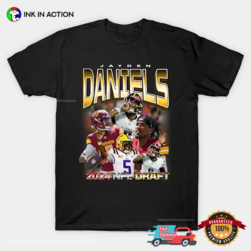 Jayden Daniel NFL Washington Commanders T-shirt Jayden Daniel NFL Washington Commanders T-shirt