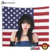 Karina AESPA Wolf Cut American Flag