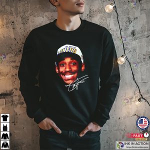 Kobe Bryant Smiley Face Funny Kobe Lakers Signature T-shirt