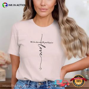 Love Inspirational Christian Comfort Colors T shirt 3