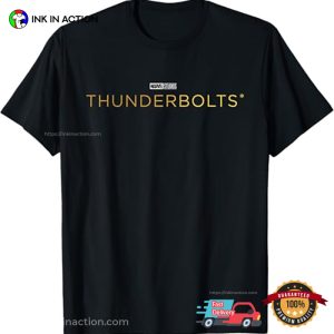 Marvel Studios Thunderbolts Movie Logo T Shirt 3