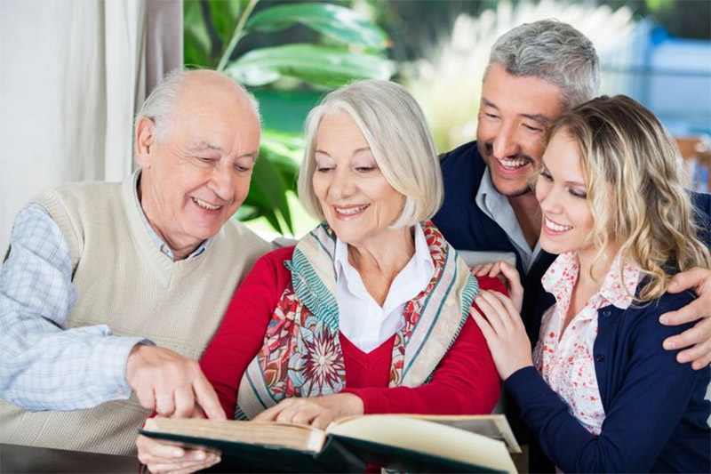 Memory Book or Photo Album with Mom