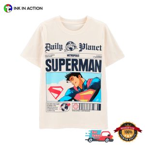 Metropolis Superman New Cartoon T shirt 3