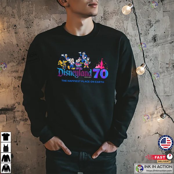 Mickey Minnie 70 Years Of Magic Disneyland T-shirt