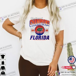 National Champions 2025 NCAA men’s basketball Florida Gators Tee 3