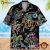 Neon Cowboy Rodeo Hawaii Shirt