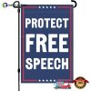 Protect Free Speech USA Political Flag