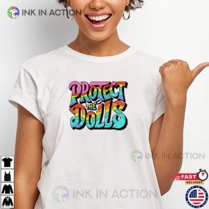 Protect The Dolls LGBTQ Rainbow Colors T-shirt