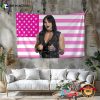 Rhea Ripley Wrestling Pink USA Flag