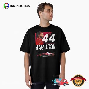 Scuderia Ferrari F1 2025 Lewis Hamilton 2025 T shirt 4