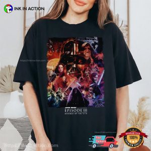 Star Wars Revenge Of The Sith Episode 3 Disneyland Comfort Colors T-shirt