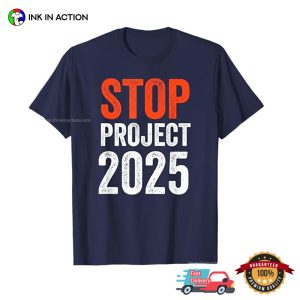 Stop Project 2025 Unisex T shirt 3