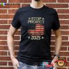 Stop Project 2025 American Flag T-shirt