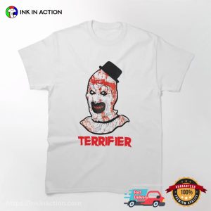 Terrifier The Malicious Clown Art Graphic Tee