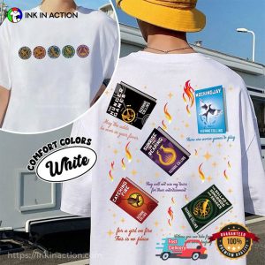 The Hunger Games Novels Comfort Colors T shirt 3