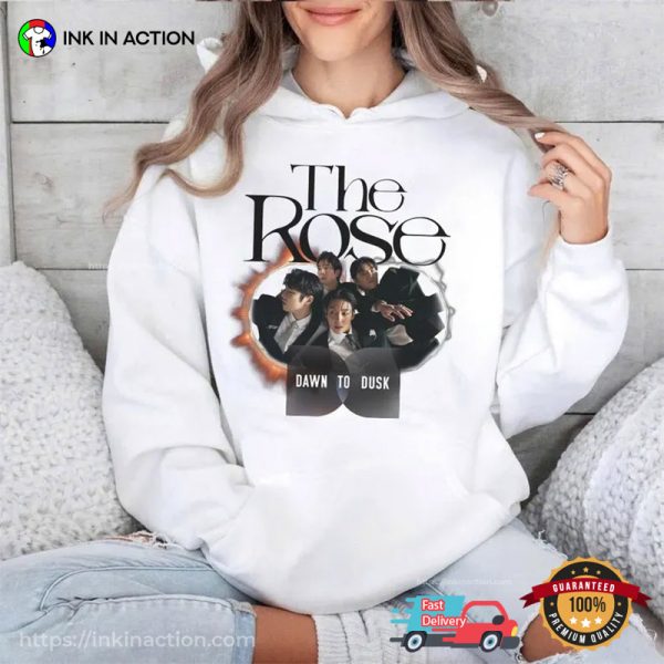 The Rose Dawn To Dusk Tour K-pop Graphic Tee