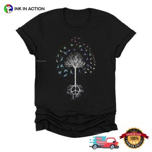 Tree of Life Peace Symbol Shirt 3