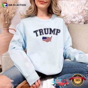 Trump 45 47 USA Map Comfort Colors T shirt 2