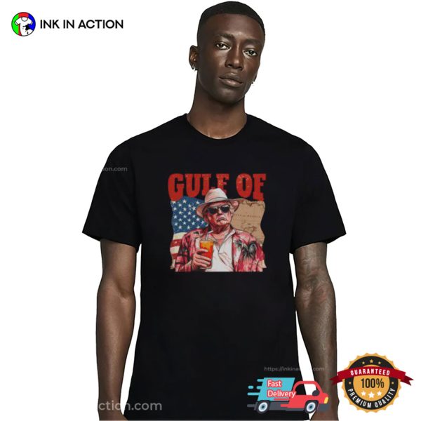 Trump Is On Holiday Gulf Of America Shirt