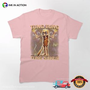 Tung Tung Tung Sahur Funny Brainrot Meme T-shirt