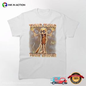 Tung Tung Tung Sahur Funny Brainrot Meme T shirt 2