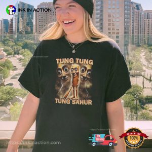 Tung Tung Tung Sahur Funny Brainrot Meme T-shirt