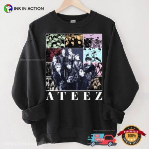 Vintage ATEEZ Kpop Boyband 90s T shirt 1