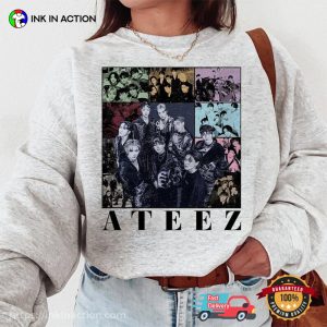 Vintage ATEEZ Kpop Boyband 90s T shirt 3