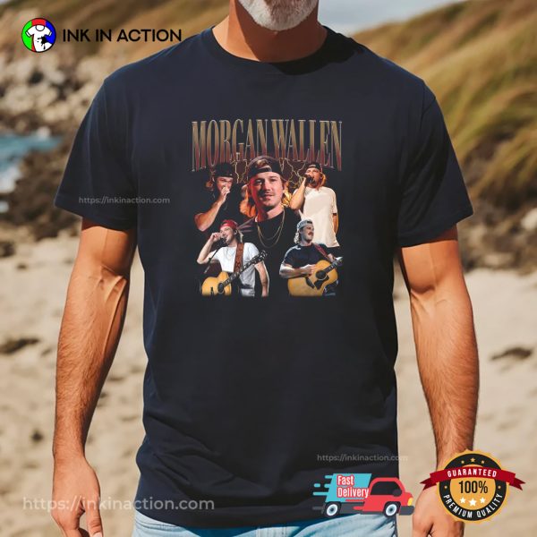 Vintage Morgan Wallen 2025 Concert Shirt