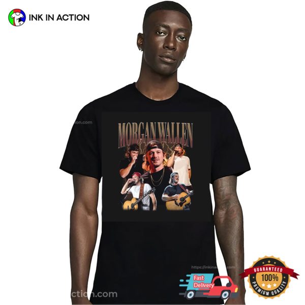 Vintage Morgan Wallen 2025 Concert Shirt