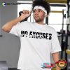 Vintage No Excuses Gym Exercises Unisex T-shirt
