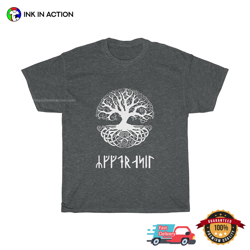 Yggdrasil Viking Norse Runes Tee Yggdrasil Viking Norse Runes Tee