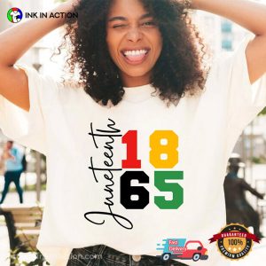 1865 Juneteenth federal holiday Unisex T shirt 3