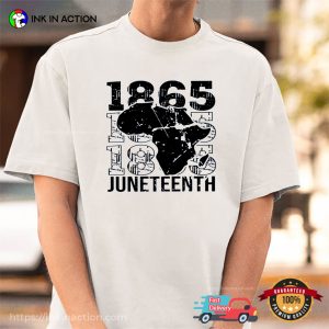 1865 juneteenth celebration Independence Day T shirt 1