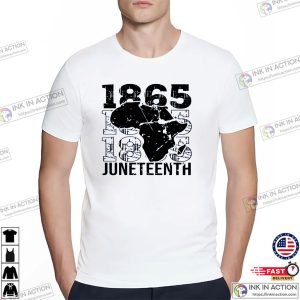 1865 juneteenth celebration Independence Day T shirt 3